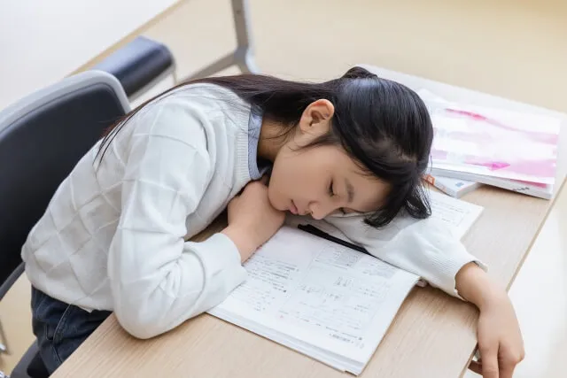 まず第一優先は勉強ではなく体調管理